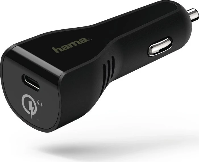 Hama Kfz-Ladegerät Qualcomm Quick Charge 4+/Power Delivery (PD) schwarz