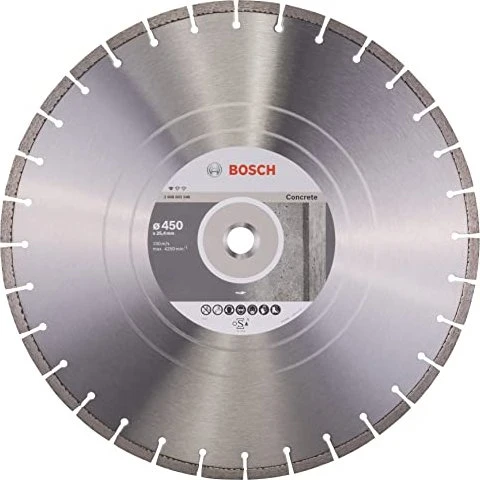 Bosch Professional Standard for Concrete Diamanttrennscheibe, 450x3.6x25.4mm, 1 Stück