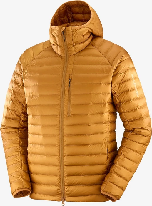Salomon Elixir Micro Down Hooded Funktionsjacke rubber (Herren)