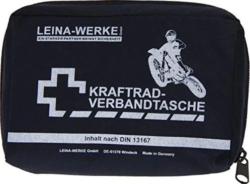 Leina-Werke Kraftrad-Verbandtasche Typ II blau