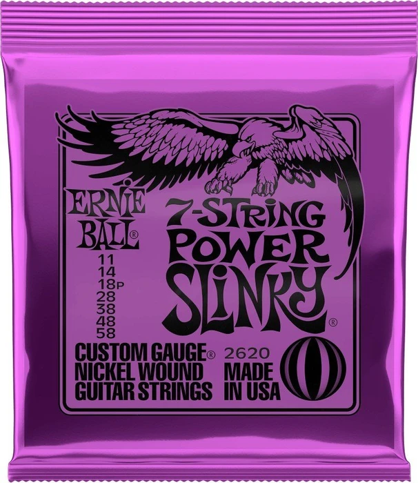Ernie Ball Nickel Wound Power Slinky 7-String
