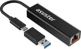 Asustor LAN-Adapter, RJ-45, USB-C 3.0 [Stecker] (AS-U2.5G2)