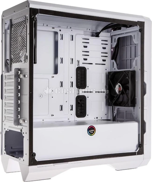 BitFenix Enso RGB, weiß, Glasfenster