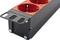 Bachmann 19" IT PDU Basic, 1HE, 9-fach, 230V, schwarz/rot, 2m Vorschaubild