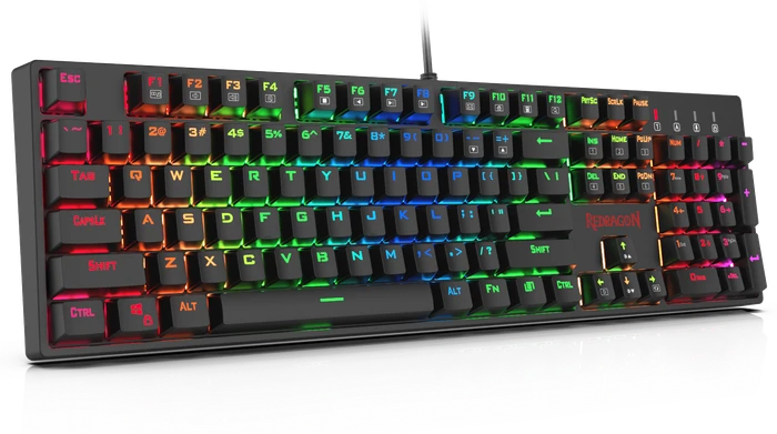 Redragon K582 Surara, LEDs RGB, hot-swap, Outemu Red, USB, US