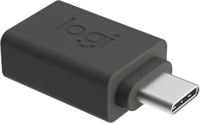 Logitech USB-Adapter USB-C 2.0 [Stecker] auf USB-A 2.0 [Buchse] (956-000005)