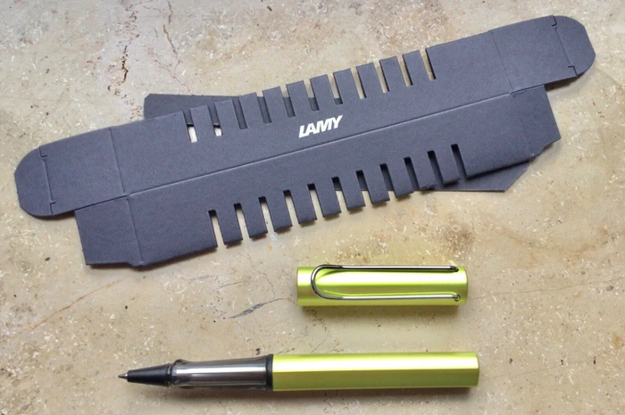 Lamy AL-star charged green Tintenroller (Mine) grün