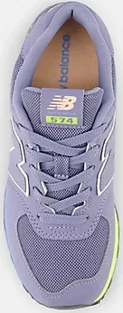 New Balance 574 astral purple/clear yellow (Junior)