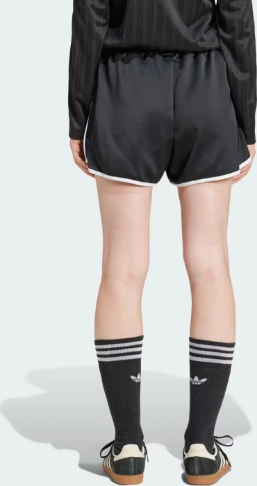 adidas Adicolor 3-Streifen Sprinter Laufhose kurz schwarz (Damen)