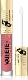 Eveline Cosmetics Variété Satin Matt flüssiger Lippenstift Nr. 05 peach mousse, 4ml