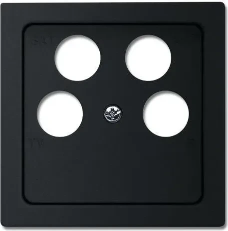 Busch-Jaeger Busch-balance SI Zentralscheibe 50x50mm, schwarz matt