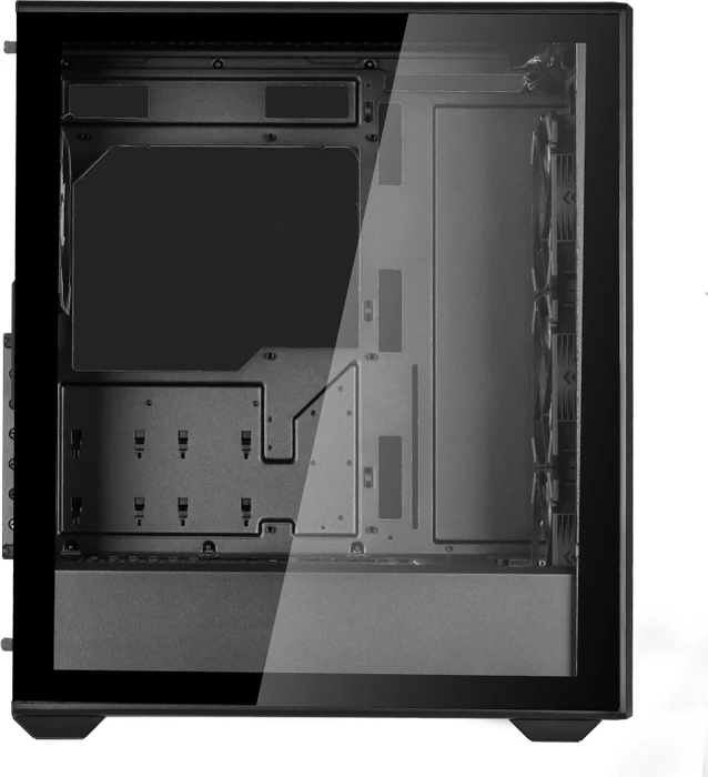 SilverStone Fara 515XR, schwarz, Glasfenster