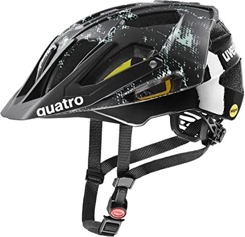 UVEX Quatro CC MIPS Helm black/jade matt
