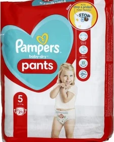 Pampers Baby-Dry pants Gr.5 Einwegwindel, 12-17kg, 21 Stück