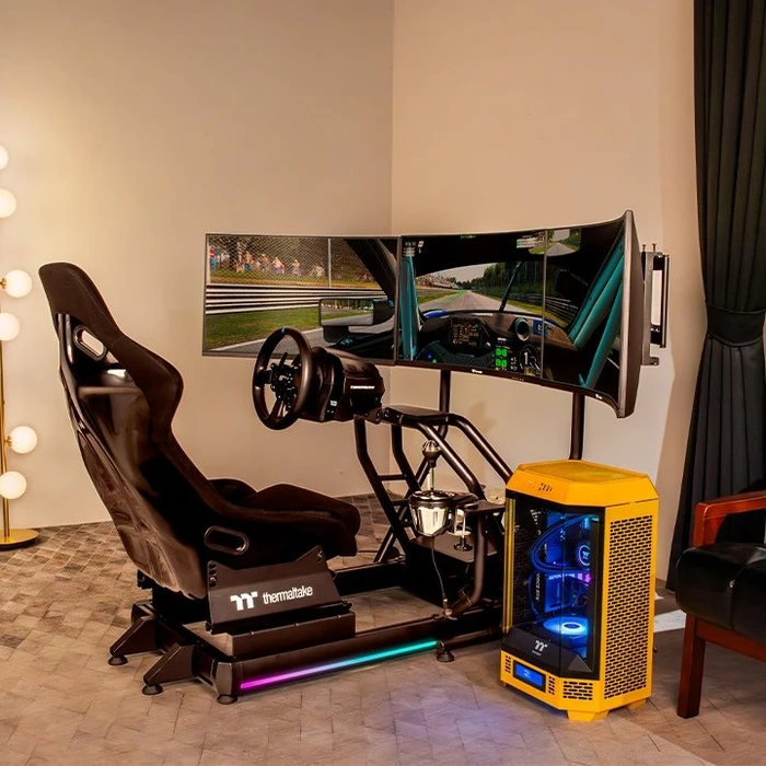 Thermaltake Racing Simulator Cockpit GR500, schwarz