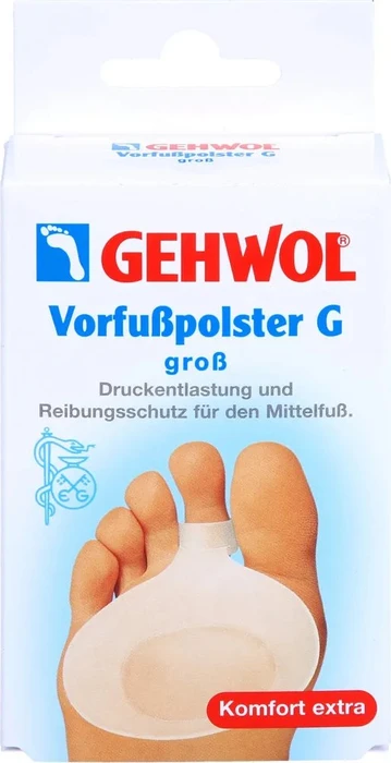 Gehwol Vorfußpolster G groß, 2 Stück