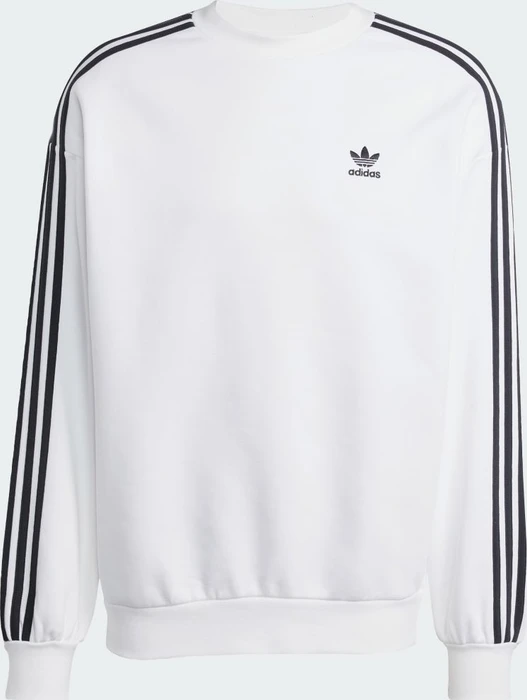adidas Adicolor Oversized Crew Sweatshirt weiß/schwarz (Herren)