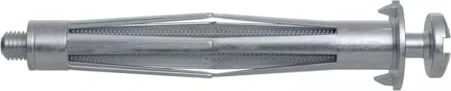 fischer HM 4x45 S K Hohlraum-Metalldübel Schrauben/Dübel-Sortiment, 4 Stück
