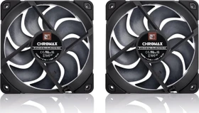 Noctua NF-A12x25 G2 PWM SX2-PP chromax.black, 120mm, 2er-Pack