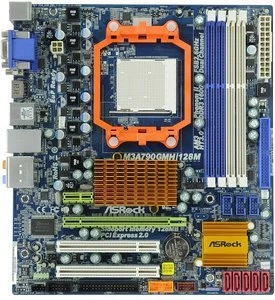 ASRock M3A790GMH/128M (AMD AM3)