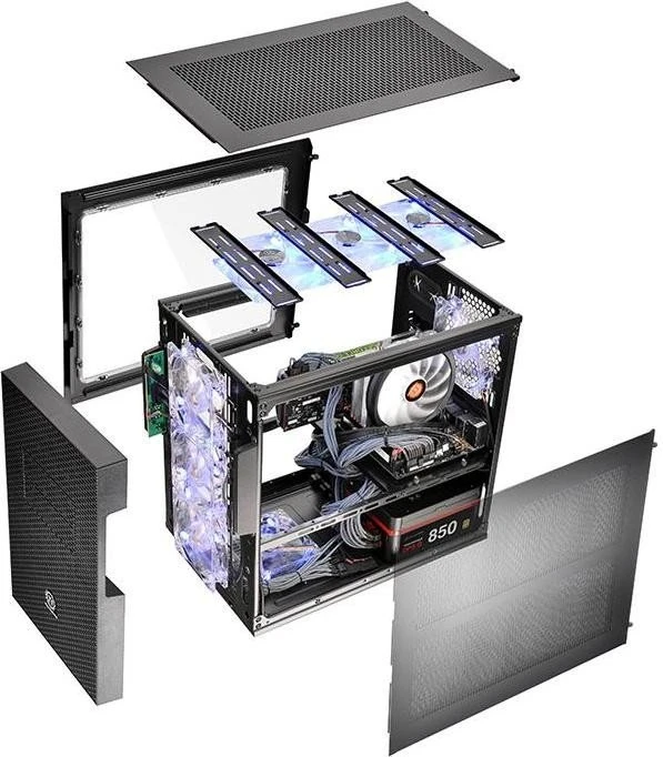 Thermaltake Core X1, Acrylfenster, Mini-ITX