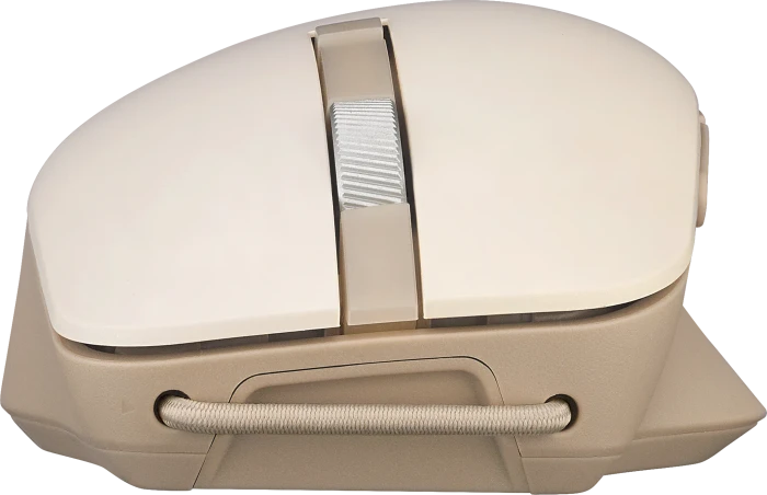 ASUS SmartO MD200 Silent Plus, Oat Milk Shade, USB/Bluetooth
