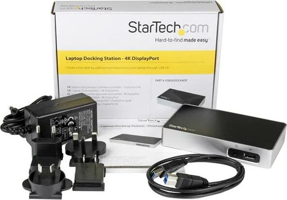 StarTech 4k DisplayPort Dockingstation, USB-B 3.0 [Buchse]