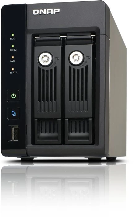 QNAP Turbo Station TS-269 Pro 3TB, 1GB RAM, 2x RJ-45 1000Base-T, 2x USB-A 3.0