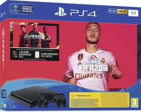 Sony PlayStation 4 Slim - 1TB inkl. 2 Controller FIFA 20 Bundle schwarz