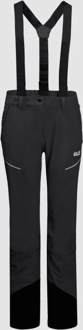 Jack Wolfskin Gravity Tour Hose lang schwarz (Damen)