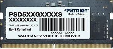 Patriot Signature Line CSODIMM 16GB, DDR5-6400, CL52-52-52-103