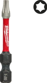 Milwaukee Shockwave Torx Bit 1/4", T20x50mm, 1 Stück