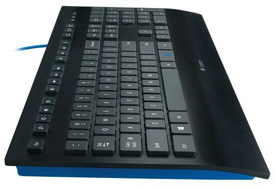 Logitech K290 Comfort Keyboard schwarz, USB, DE