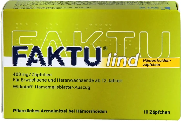 Faktu lind Hämorrhoidenzäpfchen
