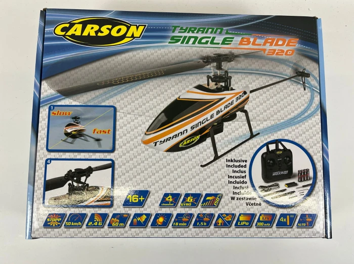 Carson Tyrann Single Blade 320 orange