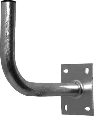 A.S. SAT Stahl-Wh. f.v. gebogen 30cm Rohr 38mm