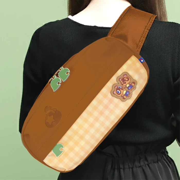 Hori Adventure Pack Animal Crossing Tasche wood brown (Switch 2)