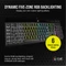 Corsair Gaming K55 RGB PRO, USB, PT Vorschaubild