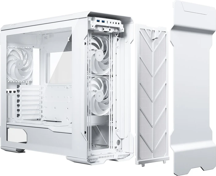 Phanteks Enthoo Evolv X Matte White, weiß, Glasfenster
