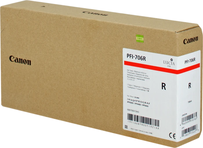 Canon Tinte PFI-706R rot