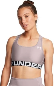 Under Armour HeatGear Armour Mid Sport-BH tetra grey/white (Damen)