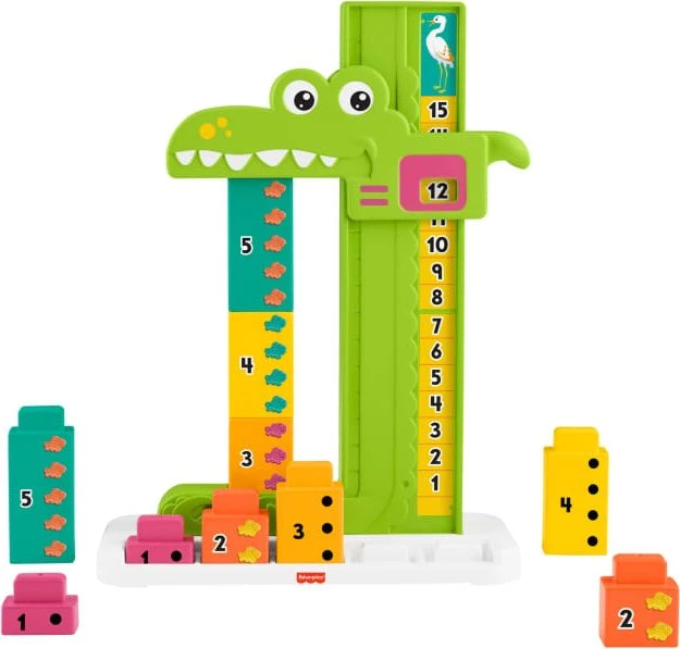 Mattel Fisher-Price Mein Zahlen-Krokodil