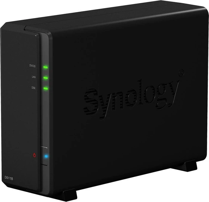 Synology DiskStation DS118, 1GB RAM, 1x RJ-45 1000Base-T, 2x USB-A 3.0