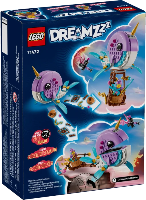 LEGO DREAMZzz - Izzies Narwal-Heißluftballon