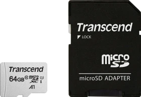 Transcend 300S R100/W20 64GB Kit, UHS-I U1, Class 10