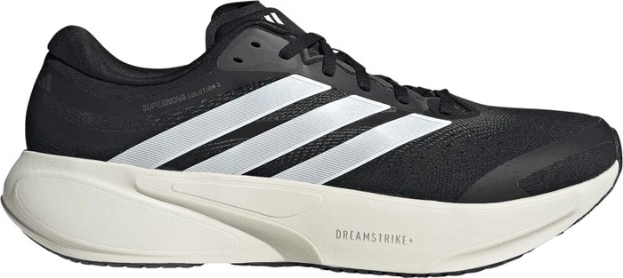 adidas Supernova Solution 3 core black/cloud white/grey five (Herren)
