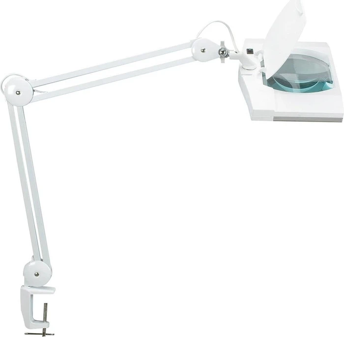 Maul MAULvitrum LED-Lupenleuchte weiß