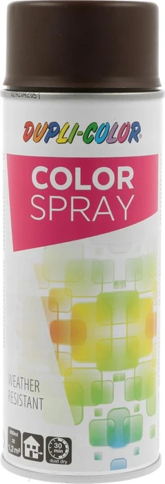 Dupli-Color Color Spray Kunstharzlack-Spray RAL 8017 schokoladenbraun, 400ml