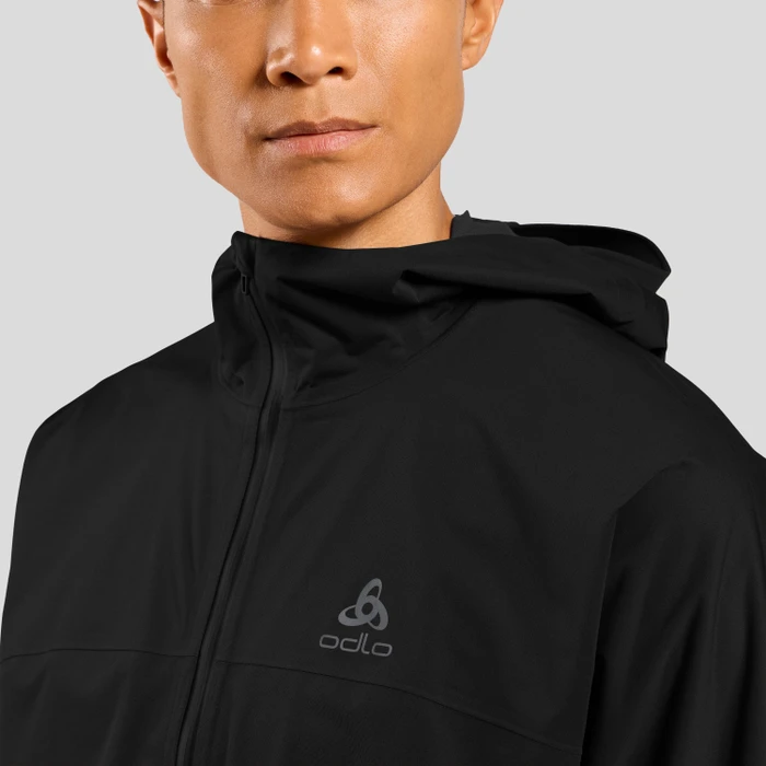 Odlo Waterproof X-Alp Performance Knit Laufjacke schwarz (Herren)
