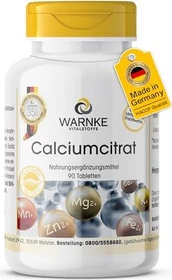 Warnke Calciumcitrat Tabletten, 90 Stück